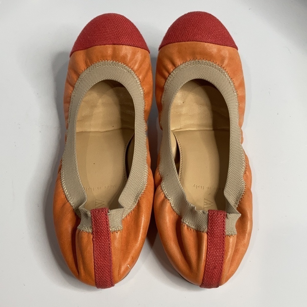 J. Crew Color Block Ballet Flats Size 7.5 - image 5